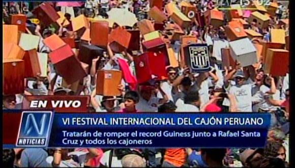 Cajón peruano: Mil 524 personas tocaron juntos y baten récord Guinness