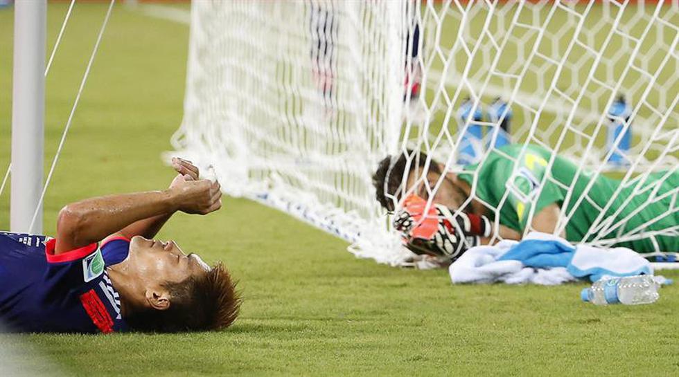 Brasil 2014: Japón no pudo contra diez jugadores de Grecia y terminó 0-0 (Fotos)