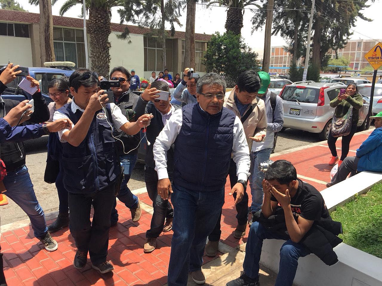 Según Infantas, reunión con fiscal Vega Pilco se dio cuando no eran autoridades