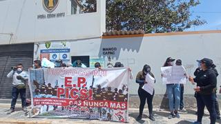 Trabajadores CAS del INPE en Chiclayo acatan huelga nacional indefinida