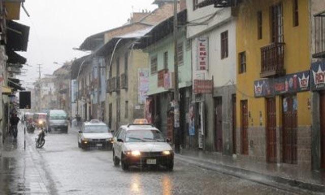 Senamhi: La ciudad de Cajamarca soportó más de siete horas de lluvias