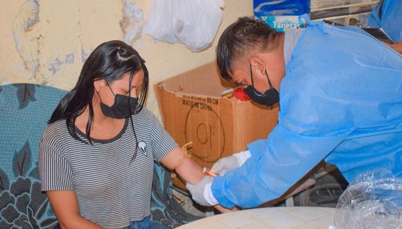 Personal de salud y del Ejército realizaron acciones de prevención y control de la enfermedad en Tacalá y otros sectores.