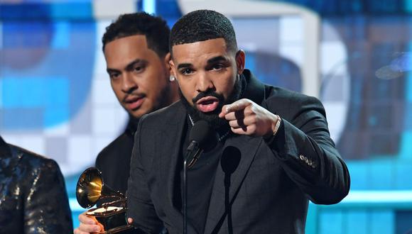 Drake se posicionó como el artista con mejores registros de ventas. (Foto: AFP)