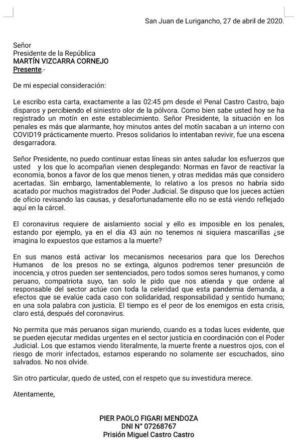Carta Pier Figari