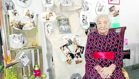 Abuela del “poeta de la zurda”, César Cueto, es la mujer más longeva de Ica