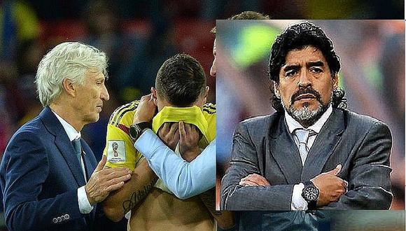 Diego Maradona asegura que una "FIFA vieja y arreglada le robó a la selección de Colombia" (VIDEO)