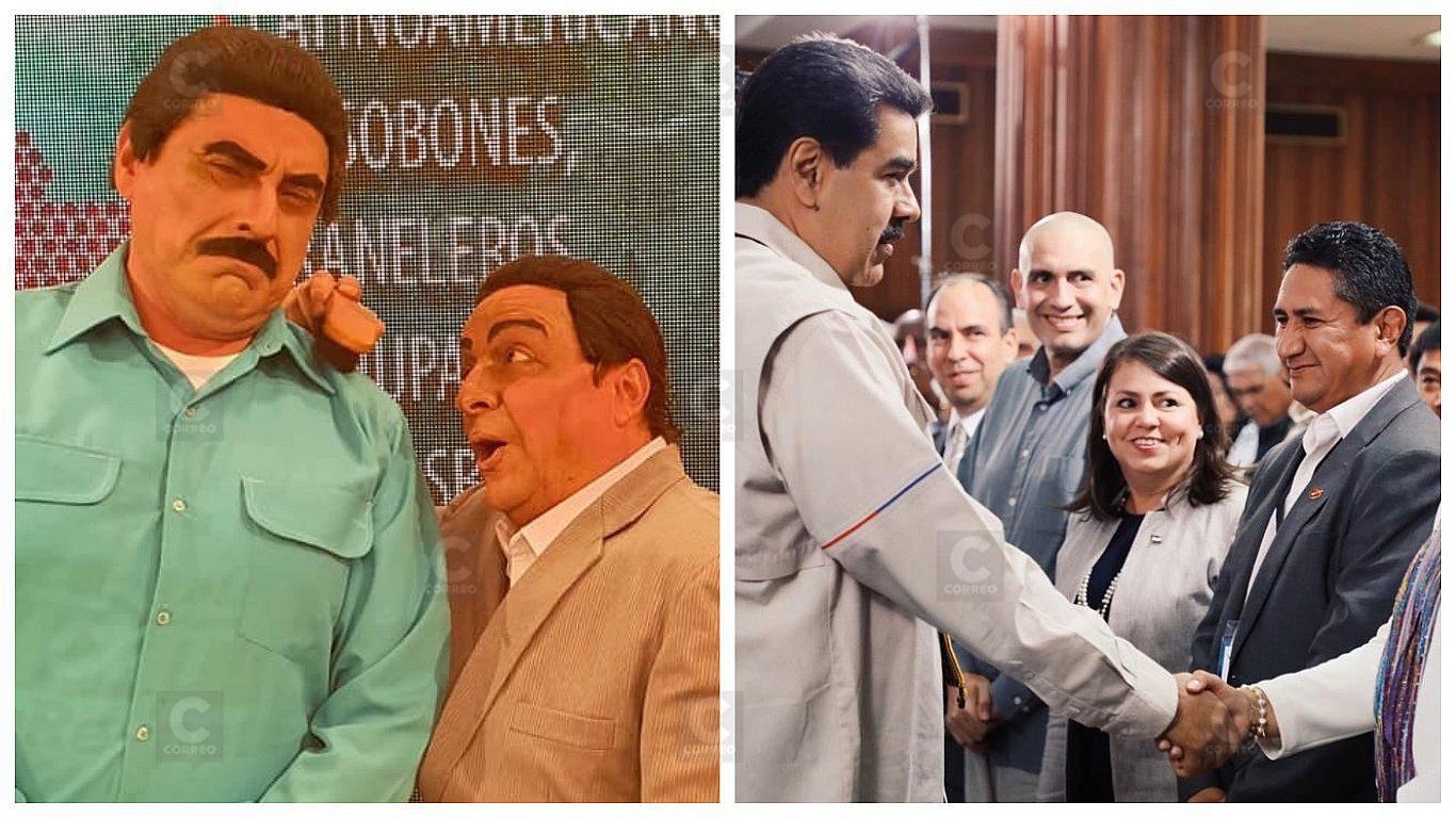 Carlos Álvarez parodiará viaje de Vladimir Cerrón a Venezuela 