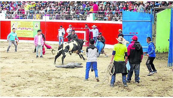 Huancavelica: a 18 suben los heridos de jala toro y corridas