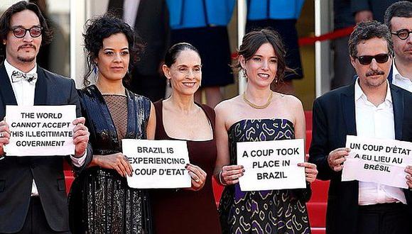 ​Festival de Cannes: Filme "Aquarius" se estrena entre protestas contra "golpe" en Brasil