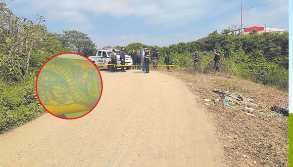 La parte de un cadáver fue encontrada ayer en un bote de basura en Aguas Verdes. Un día antes, la cabeza de un hombre fue descubierta entre desperdicios, en Huaquillas, Ecuador.