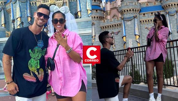 Anthony Aranda a Melissa Paredes tras proponerle matrimonio en Disney: “Me hiciste el hombre más feliz”