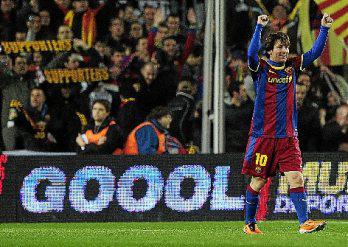 ¡"Hat-trick" de Messi!