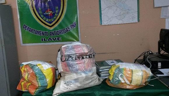 "Narcociclistas" huían con cargamento de droga en Conduriri