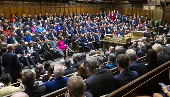 El Parlamento del Reino Unido. (Foto de Andy Bailey / PARLAMENTO DEL REINO UNIDO / AFP)