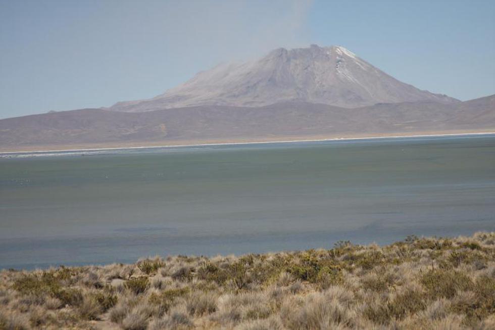 Imágenes del volcán Ubinas