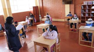 Unos 95 mil escolares de secundaria en Junín volverán a clases en marzo del año 2022