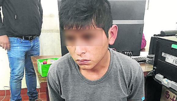 PNP captura a presunto violador de una escolar
