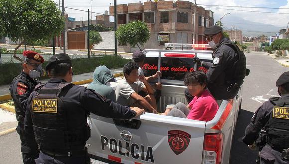Arequipa: 112 mil 546 personas intervenidas por no cumplir aislamiento social solo en julio