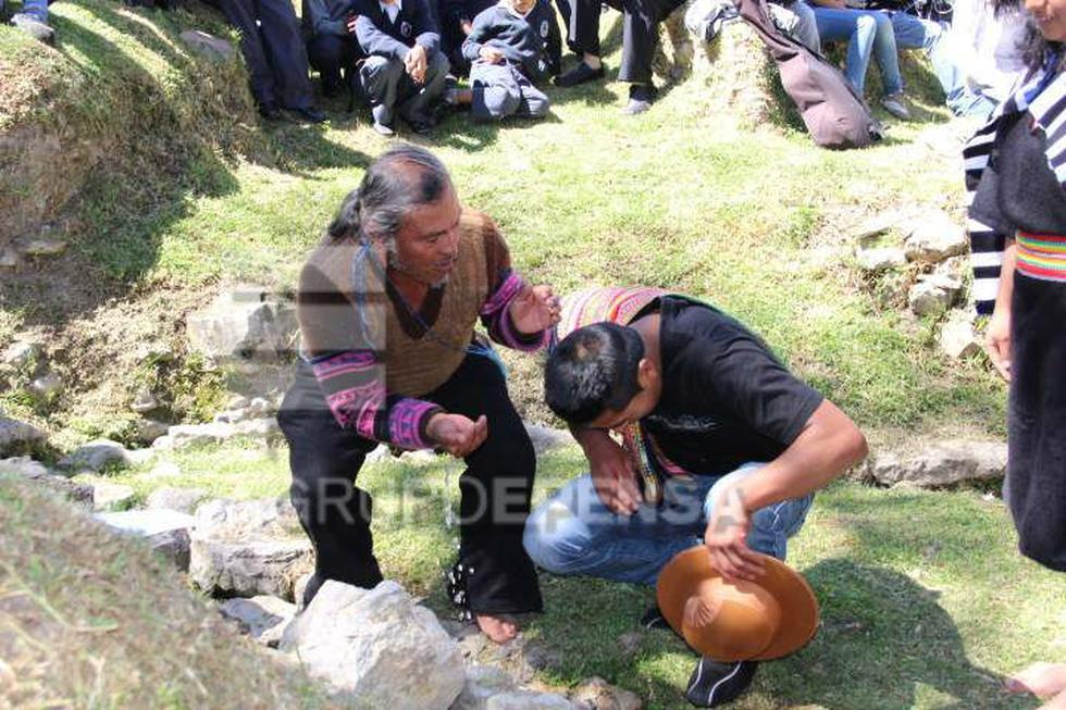 Layas reviven rito ancestral de Yacupa o iniciación huanca (FOTOS)