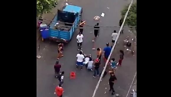 La Victoria: Reportan disturbios en Gamarra (VIDEO)