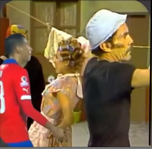 ​Copa América 2015: Parodian escena del Chavo del 8 con "mano" de Gonzalo Jara (Video)