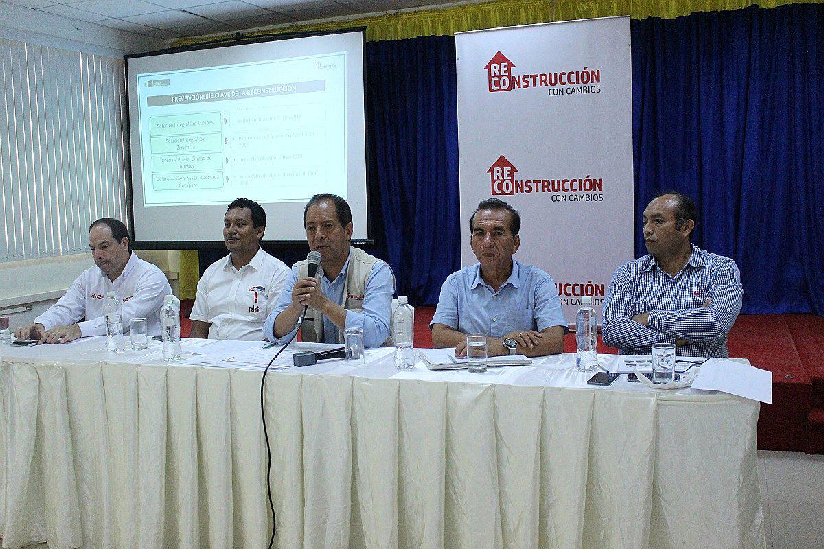 ARCC destina S/ 208 millones para reconstrucción de Tumbes