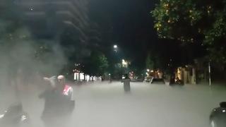 Gran nube blanca invade las calles de Tucumán en Argentina (VIDEO)
