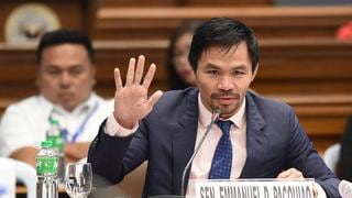 La leyenda del boxeo Manny Pacquiao será candidato presidencial de Filipinas