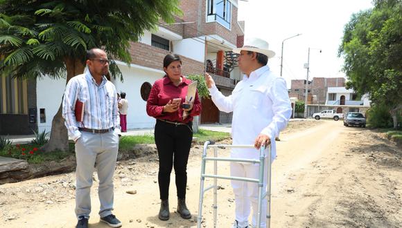Asegura que la gestión anterior los dejó en esta situación y que la Municipalidad Provincial de Trujillo solo tiene S/ 5 millones para obras este año.