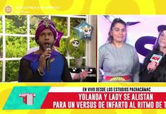 Yolanda Medina a Giselo por burlarse de su edad: “A mí me respetas” (VIDEO)