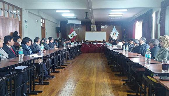 Universidad Andina ya cuenta con rector y vicerrectores interinos