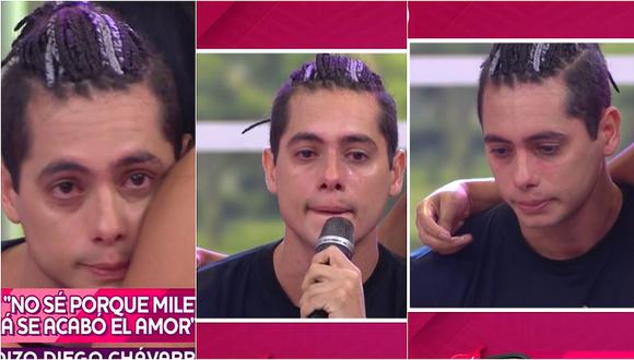 Milett Figueroa: Patricio Quiñones llora en vivo al revelar el fin de su relación (VIDEO)