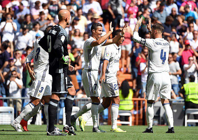 Cristiano Ronaldo vuelve al Real Madrid con goleada de 5-2 frente al Osasuna