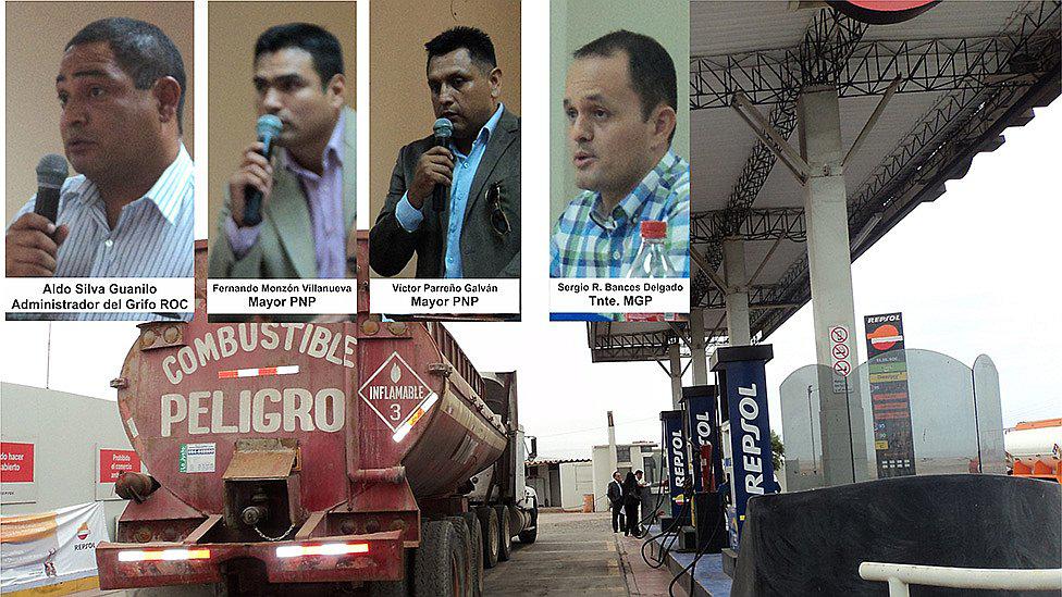 Oficiales PNP y marino fueron condenados por robo de combustible