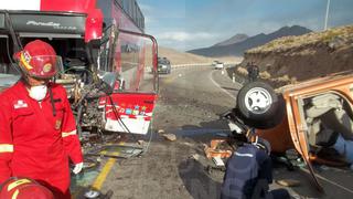 Cinco predicadores mueren en accidente cuando iban a Puno
