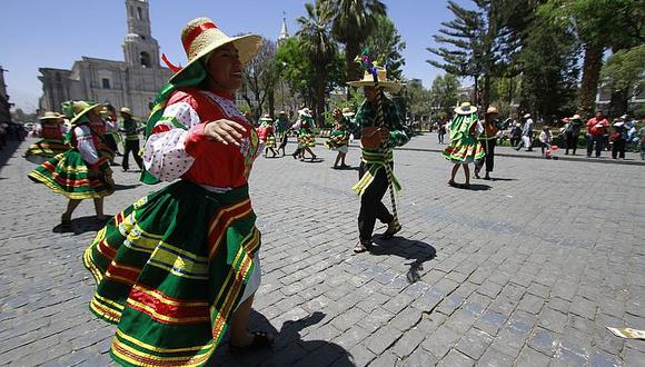 Arequipa: Con música y danzas típicas cerraron actos por el Día del Turismo