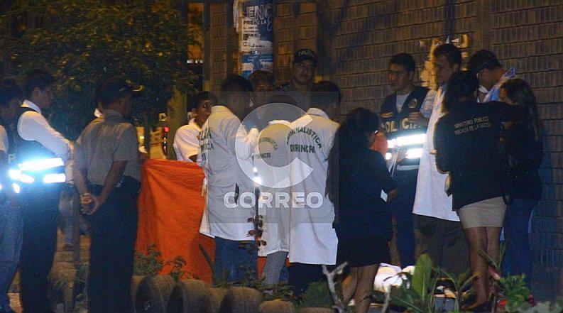 SMP: Asesinan de tres impactos de bala a ciudadano extranjero (FOTOS Y VIDEO)