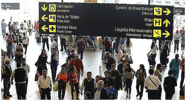 Número de pasajeros aéreos que se transportó en Perú creció más de 9%