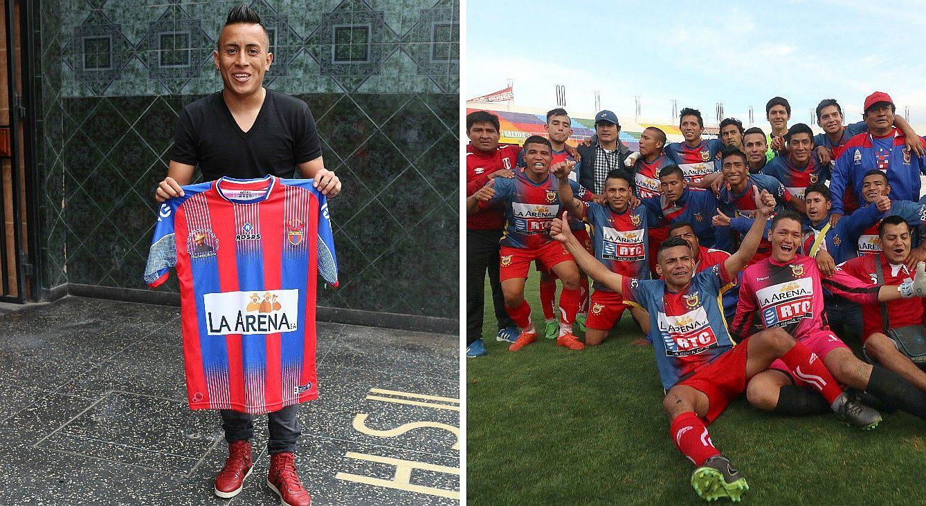 Christian Cueva y el mensaje al plantel de Racing Club para ganar la Copa Perú (VÍDEO)