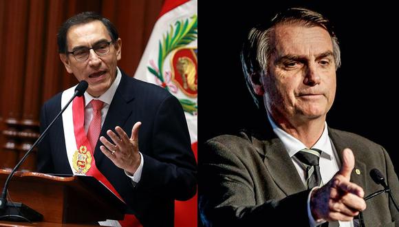 Jair Bolsonaro: Martín Vizcarra felicitó al electo presidente de Brasil