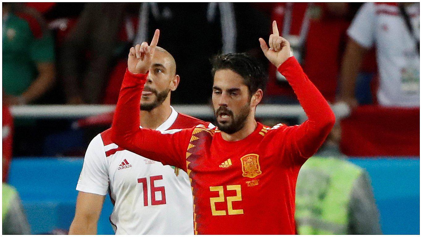 España vs Marruecos: Isco marca el gol del empate para los ibéricos (FOTOS) 