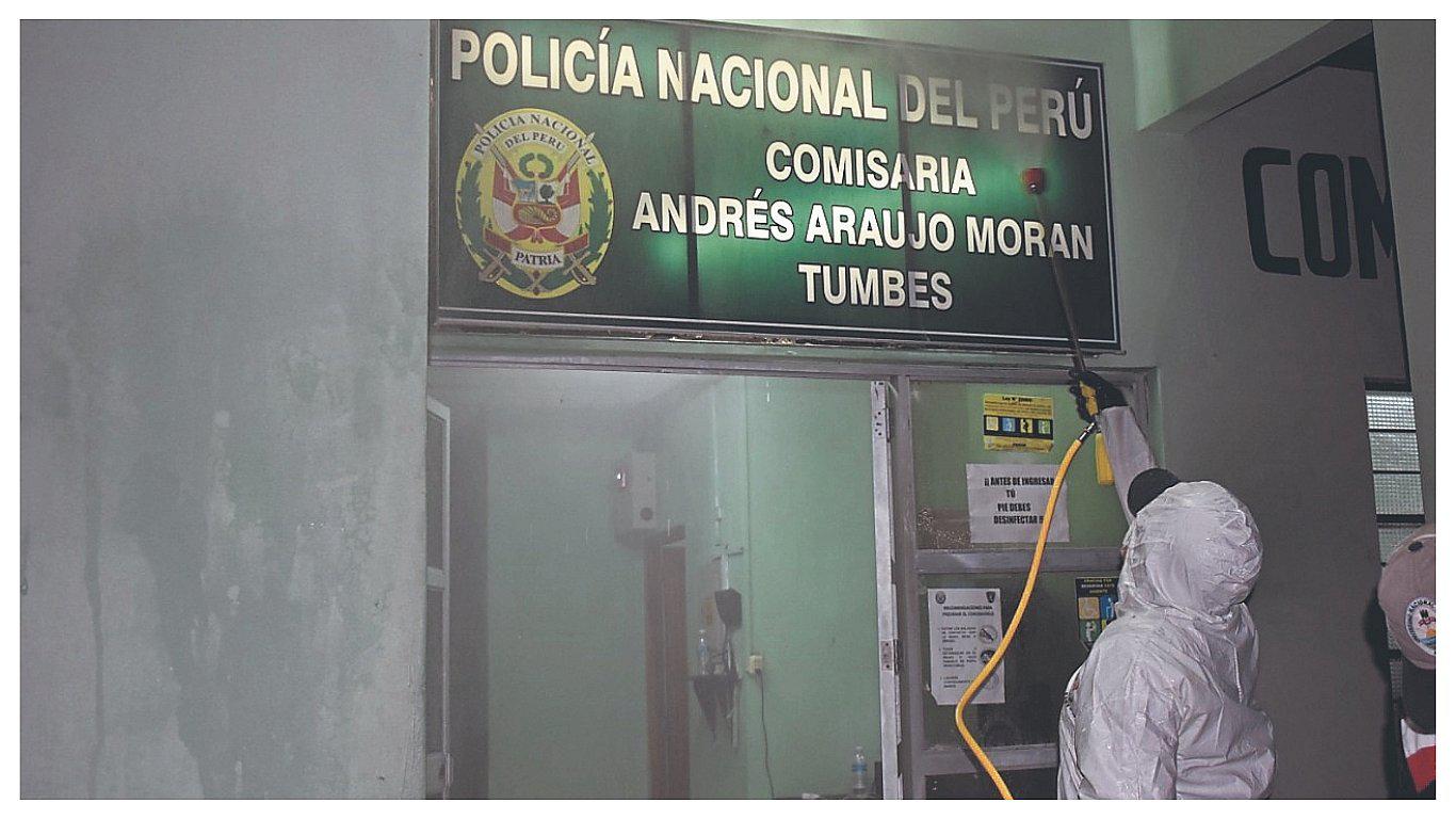 Tumbes: Aíslan a veintisiete agentes de la Policía