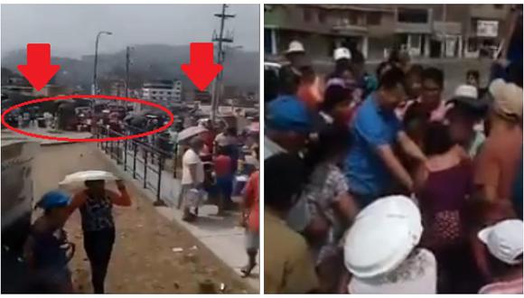 Facebook: vecinos luchan entre ellos por obtener agua en SJL (VIDEO)