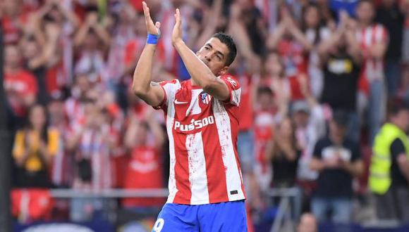 Luis Suárez no renovó con Atlético de Madrid y quedará libre a finales de junio. (Foto: AFP)