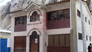 Morgue de La Oroya otra vez sin médico legista perjudicando a usuarios