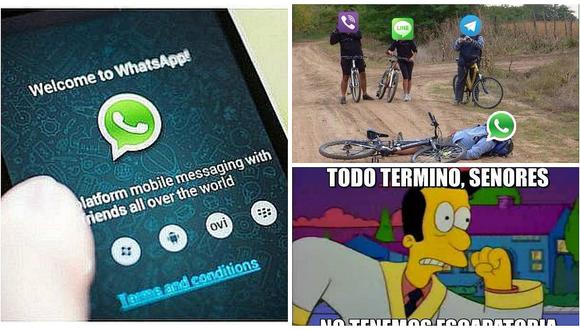 ​WhatsApp: mira los divertidos memes tras su caída mundial [FOTOS]