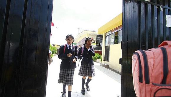 Arequipa: ​Este lunes 244 mil escolares regresan a clases