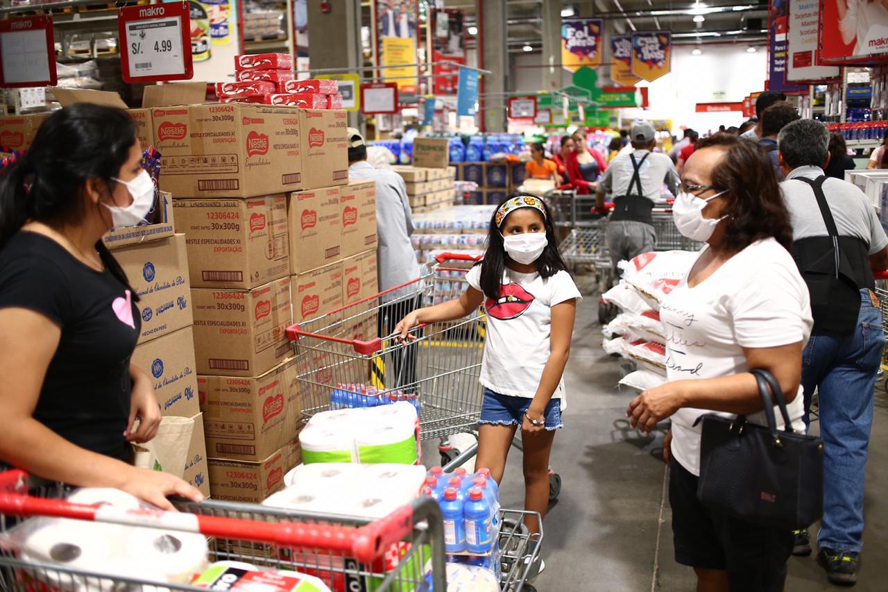 Se establece horario para las compras. (Foto: GEC)