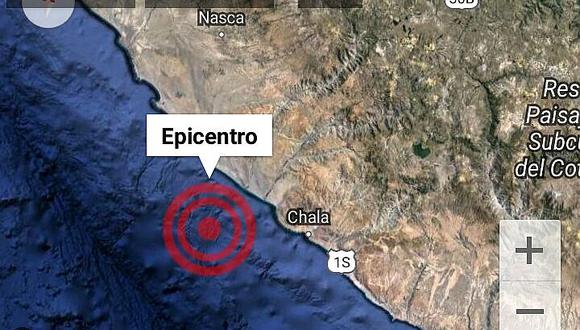 ​Nuevo sismo de 5 grados de magnitud remece Caravelí
