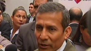 Ollanta Humala sobre Obregón: "Nosotros no cubrimos a nadie"